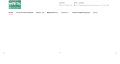 Desktop Screenshot of easternshorepethospital.com